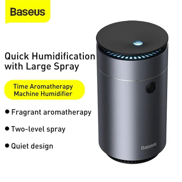 Baseus electric air humidifier for home office car 75 ml gray (DHSG-0G)