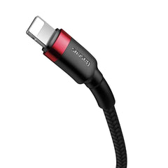 Baseus PD Lightning Cable Cafule Cable Durable Nylon Braided Type C PD to Lightning 18W QC3.0 CATLKLF-91