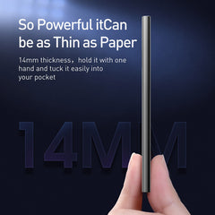 Baseus Adaman Metal Digital Display Quick Charge Power Bank 10000mAh 22.5W Black PPAD000001