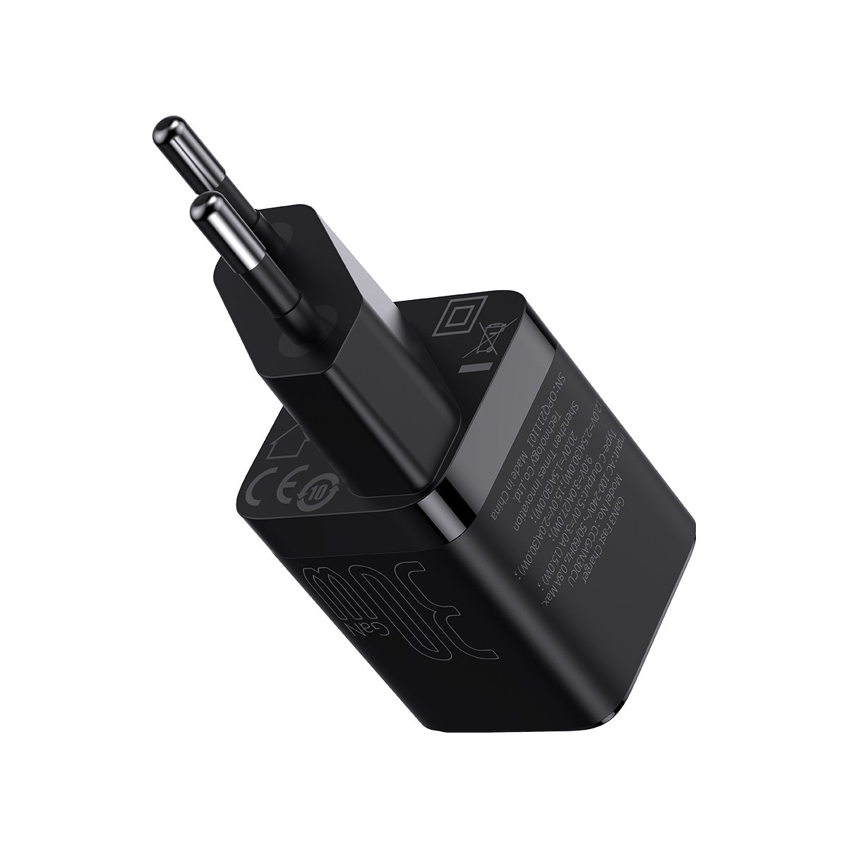 Baseus GaN3 Fast Charger 30W Black (CCGN010101)