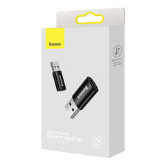 Baseus Ingenuity Series Mini OTG Adaptor USB 3.1 to Type-C Black -ZJJQ000101