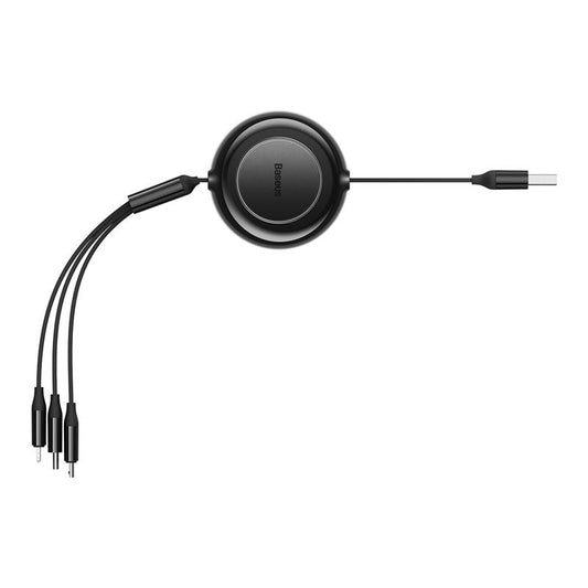 Baseus Bright Mirror 2 3in1 USB Type A to Micro USB + Lightning + Type C 3.5A 1.1m Cable