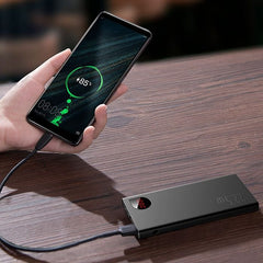Baseus Adaman Metal Digital Display Quick Charge Power Bank 10000mAh 22.5W Black PPAD000001