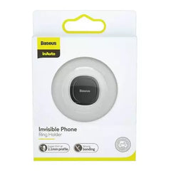Baseus Ultrathin Self-Adhesive Ring Holder Phone Stand Silver (SUYB-0S)