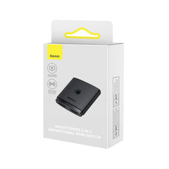 Baseus AirJoy Series 2-in-1 Bidirectional HDMI Switch - Cluster Black-B01331105111-00