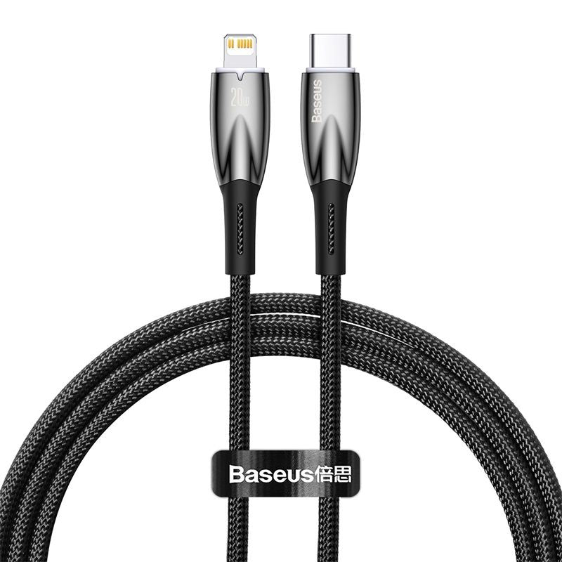 Baseus Glimmer Series Fast Charging Data Cable Type-C to Lightning iP 20W  - CADH000001