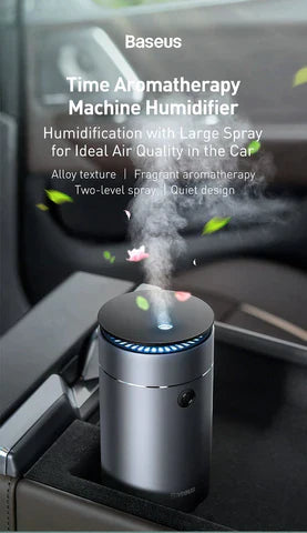 Baseus electric air humidifier for home office car 75 ml gray (DHSG-0G)