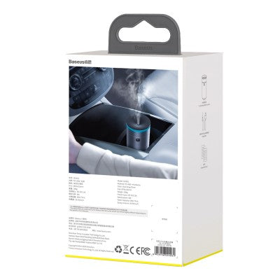 Baseus electric air humidifier for home office car 75 ml gray (DHSG-0G)