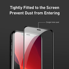 Baseus 0.3mm Full-Screen And Full-Glass Tempered Glass Film (Pack Of 2)for iPhone 11(SGAPIPHS-KC01)