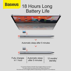 Baseus Square Line Capacitive Stylus Pen | Anti-Misoperation for Ipad Pro (ACSXB-A0G)
