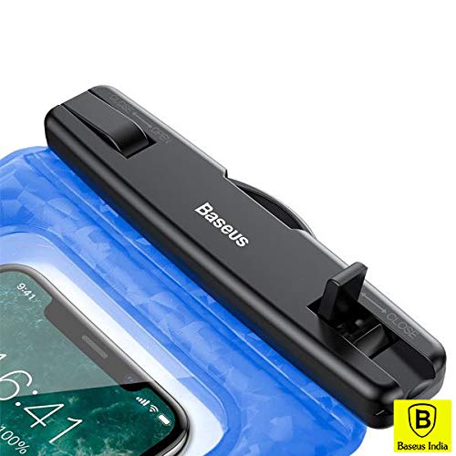 Baseus Air Cushion Waterproof Clear Bag With Neck Strap Universal Phone Pouch