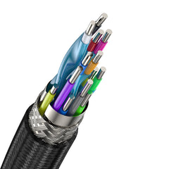 Baseus Enjoyment Series Mini DP Male To 4K HD Male Adapter Cable 1M Dark Grey (CAKSX-L0G)
