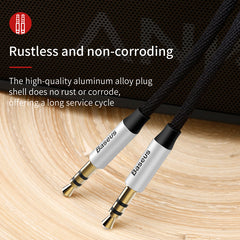 Baseus Yiven M30 3.5mm To 3.5mm 1.5M Aux Audio Cable (Aux M30)