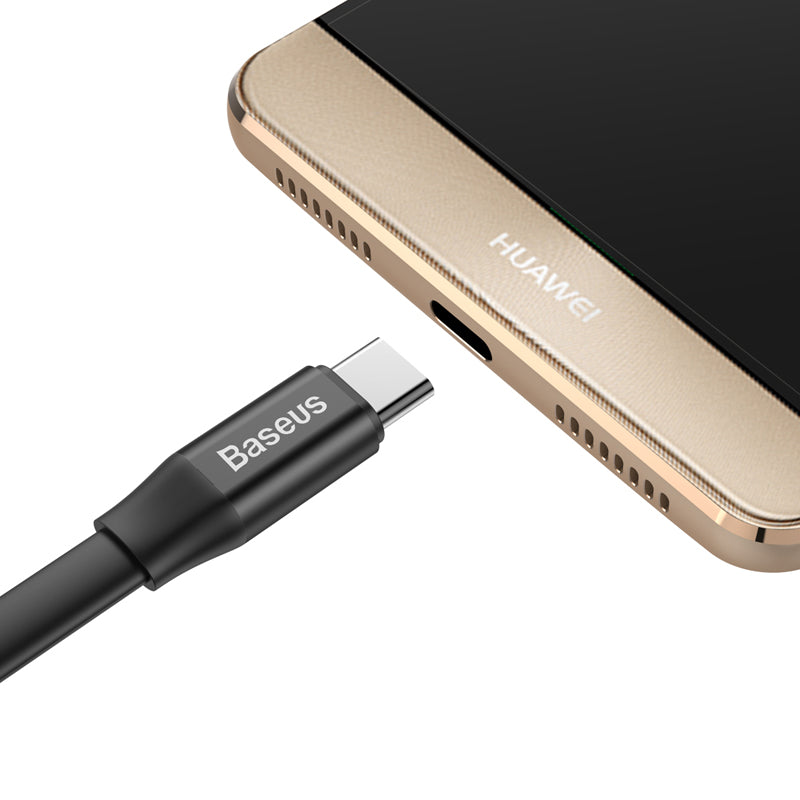 Baseus Nimble Flat Portable USB / USB-C Powerbank Cable With Buckle 2A 0.23M (CATBMJ-01)