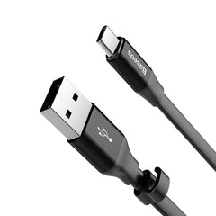 Baseus Nimble Flat Portable USB / USB-C Powerbank Cable With Buckle 2A 0.23M (CATBMJ-01)