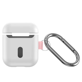 Baseus Let'S Go Woven Hook Hard Case for Airpods 1/2 Generation White & Pink (WIAPPOD-C24)