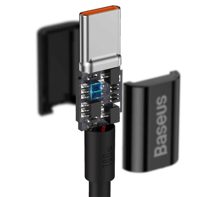 Baseus Superior Series Fast Charging Data Cable Type-C To Type-C 100W (CATYS-B01)