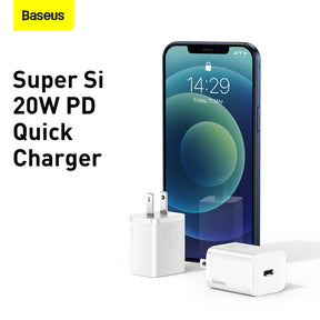 Baseus Super Si Quick Charger 1C 20W US Plug