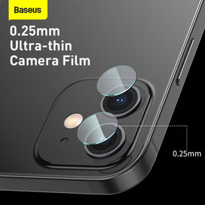 Baseus 0.25mm Gem Camera Lens Film for iPhone 12 Mini 5.4/iPhone 12 6.1 inch 2020 Transparent (SGAPIPH54N-JT02)