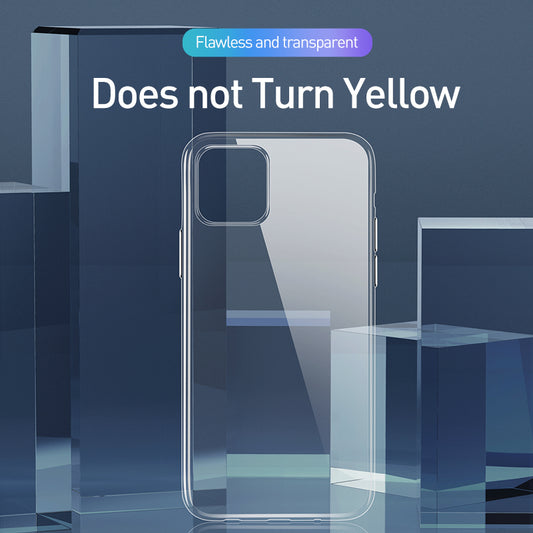 Baseus Safety Airbags Case for iPhone 11 Pro Max (6.5inch) 2019 (Transparent) (ARAPIPH65S-SF02)