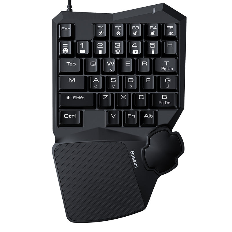 Baseus Gamo One-Handed Gaming Keyboard Black (GMGK01-01)