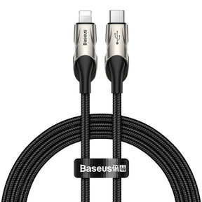 Baseus Premium Fish Eye Data Cable for iPhone 8 Pin With Elastic Cord (CATLYY-01)