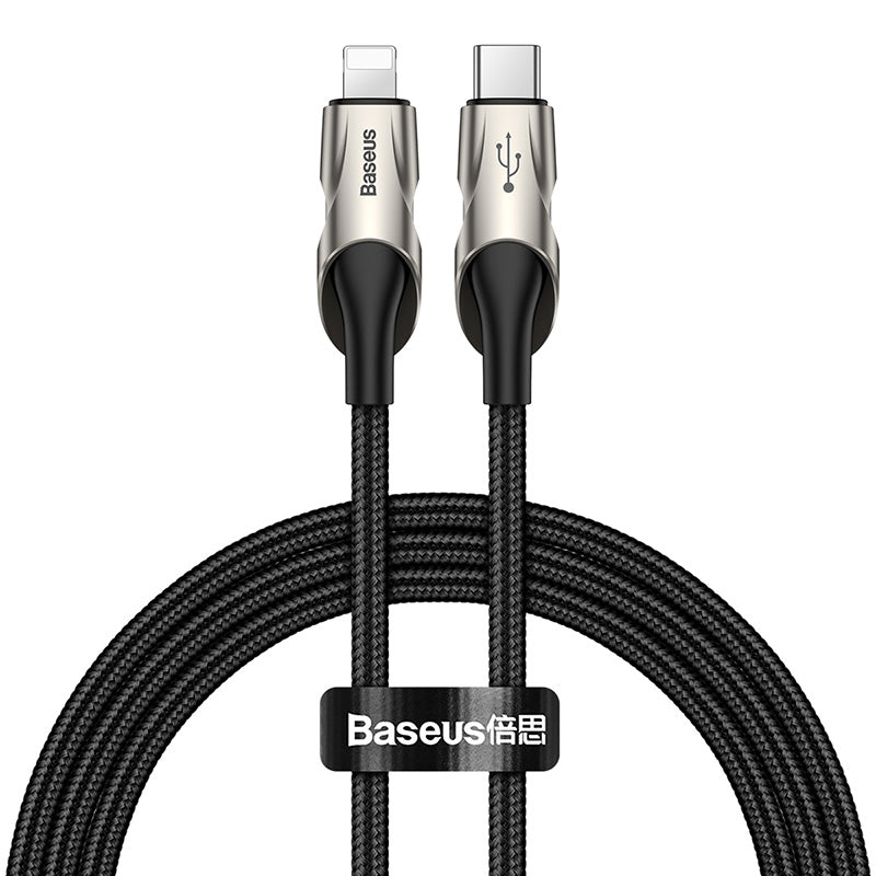 Baseus Premium Fish Eye Data Cable for iPhone 8 Pin With Elastic Cord (CATLYY-01)
