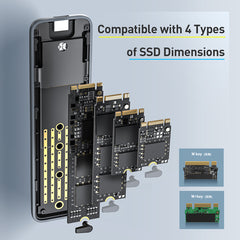Baseus Full Speed Series SSD Enclosure Caddy (CAYPH-E0G)