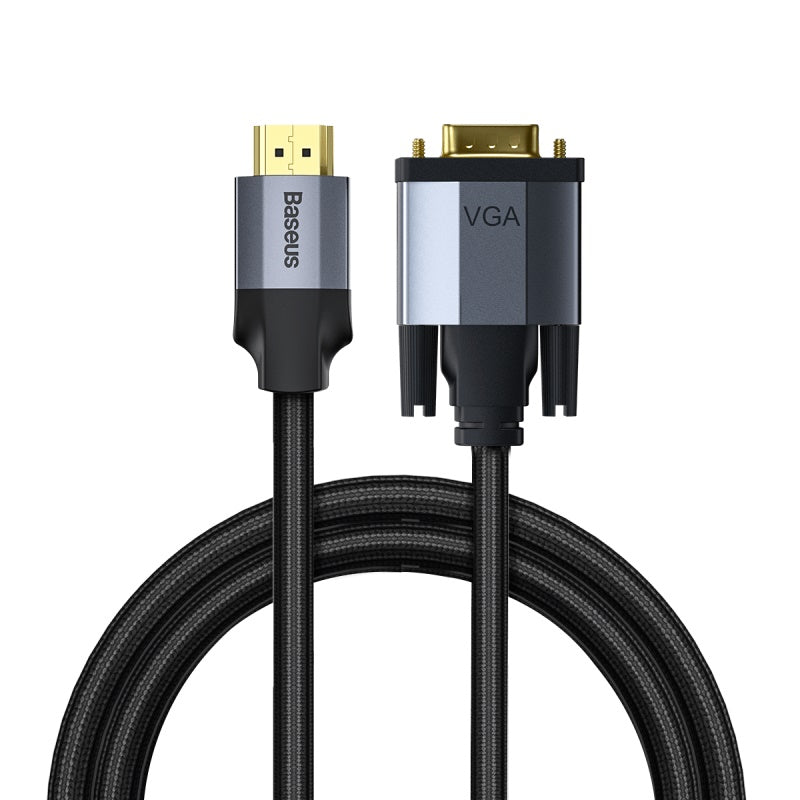 Baseus Enjoyment Series HDMI Male To VGA Male Adapter Cable (CAHUB-BH01)