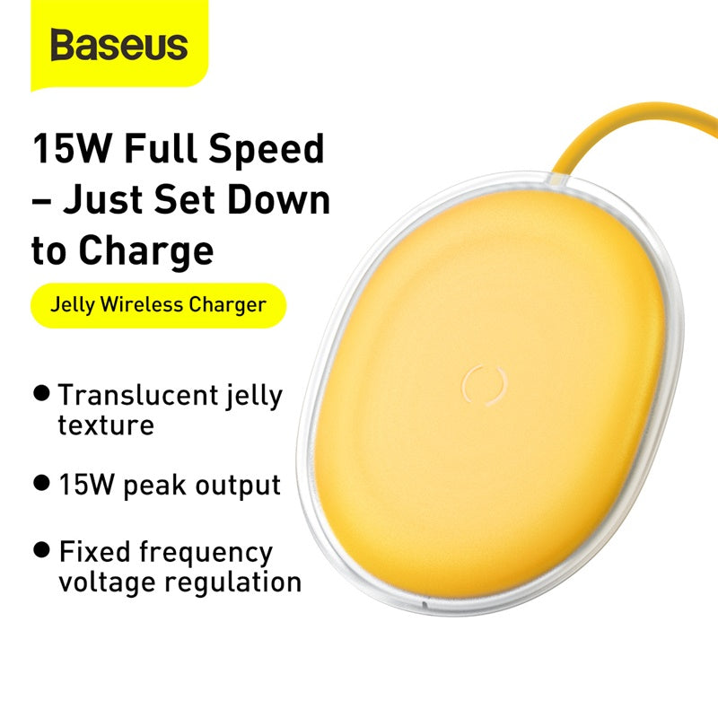 Baseus Jelly Wireless Fast Charger 15W