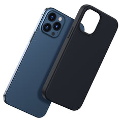 Baseus Liquid Silica Gel Magnetic Magsafe Case For iPhone 12 Models (Full Coverage Tempered Glass + Cleaning Kit) Combo Pack