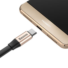 Baseus Nimble Flat Portable USB / USB-C Powerbank Cable With Buckle 2A 0.23M (CATBMJ-01)