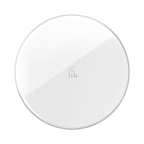 Baseus 15W Qi Certified Simple Wireless Charger - Upgraded Version (WXJK-A02)