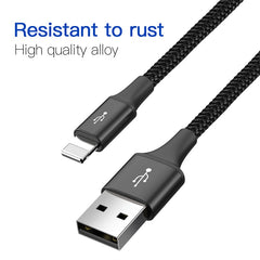 Baseus Fast 4-in-1 Data Cable, Ios Port + Type-C + Dual Micro USB Cable, 1.2M (CA1T4-B01)