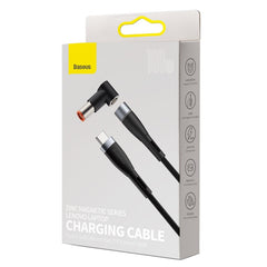 Baseus Zinc Magnetic Series Lenovo Laptop Charging Cable Type C To DC 100W 2M Black SKU-CATXC-Y01