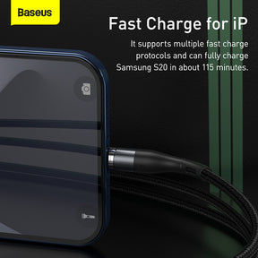 Baseus Zinc Magnetic USB Charging Cable for iPhone USB To Lightning 1m (CALXC-KG1)