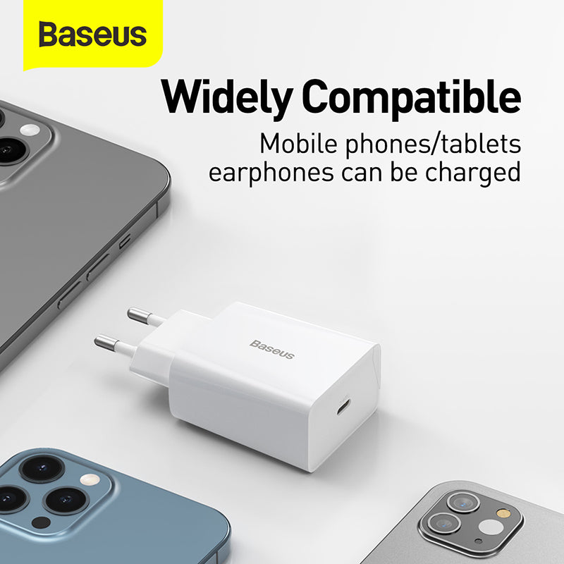 Baseus Speed Mini fast wall charger EU USB Type C 20W