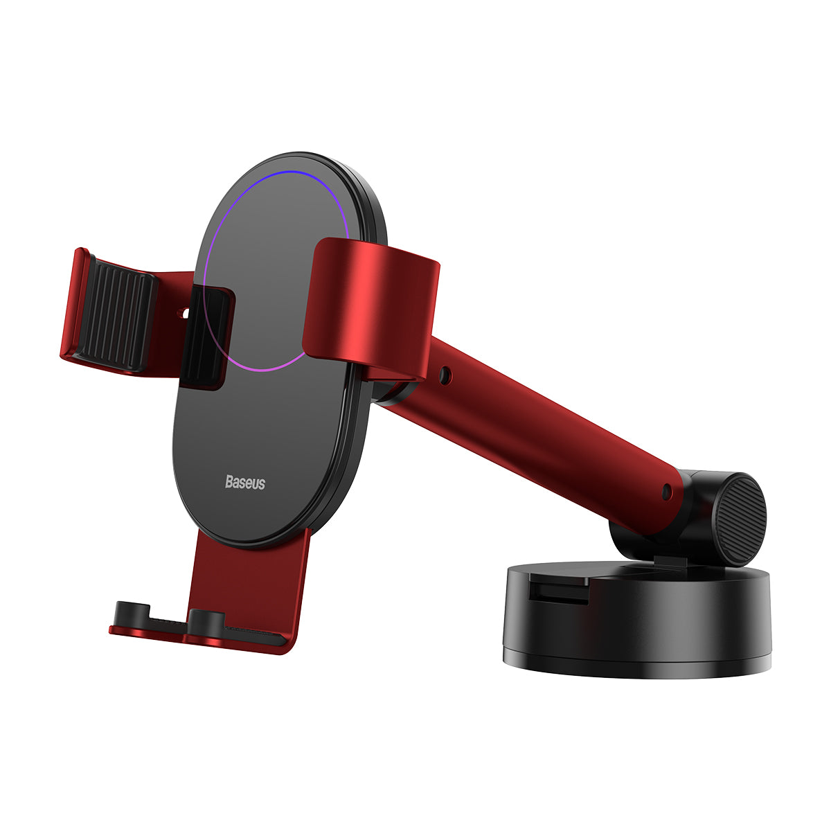 Baseus Gravity Car Mount Dashboard Windshield Phone Bracket Holder Red (SUYL-JY09)