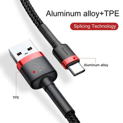 Baseus Cafule Cable USB For Type-C 3A