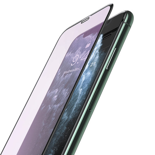 Baseus 0.25mm Full-screen Curved With Anti-blue Light Composite Film For iPhone X/XS/11 Pro 5.8inch Black (SGAPIPH58S-HB01)