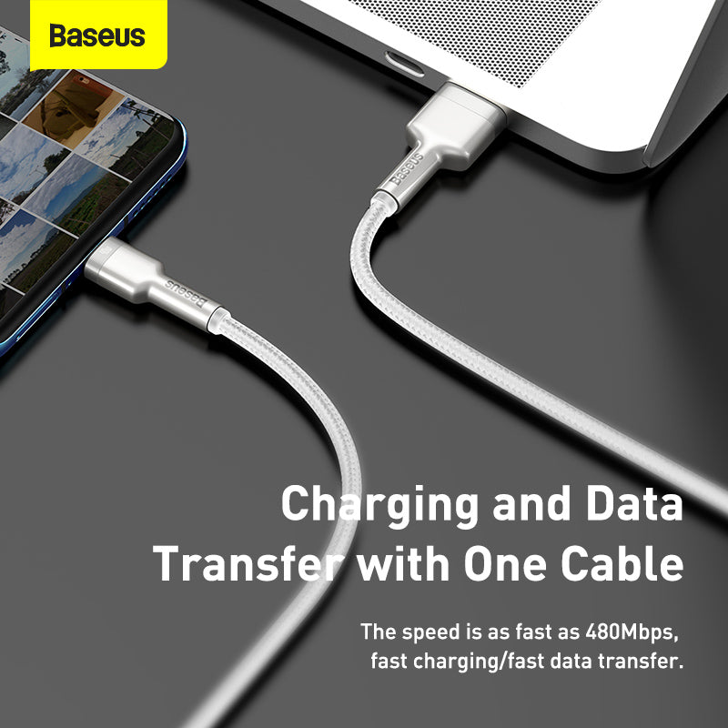 Baseus Cafule Series Metal Data Cable USB To Type-C 40W 2M