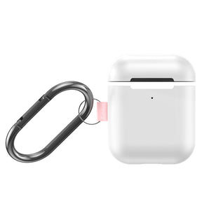 Baseus Let'S Go Woven Hook Hard Case for Airpods 1/2 Generation White & Pink (WIAPPOD-C24)