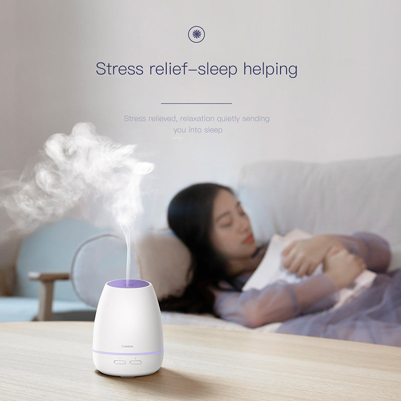 Baseus Creamy White Humidifier Air Fragrance Freshner (ACXUN-02)