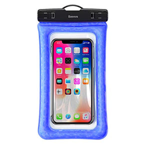 Baseus Air Cushion Waterproof Clear Bag With Neck Strap Universal Phone Pouch