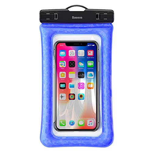 Baseus Air Cushion Waterproof Clear Bag With Neck Strap Universal Phone Pouch