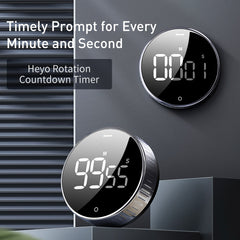 Baseus Heyo Rotation Countdown Timer Black (ACDJS-01)