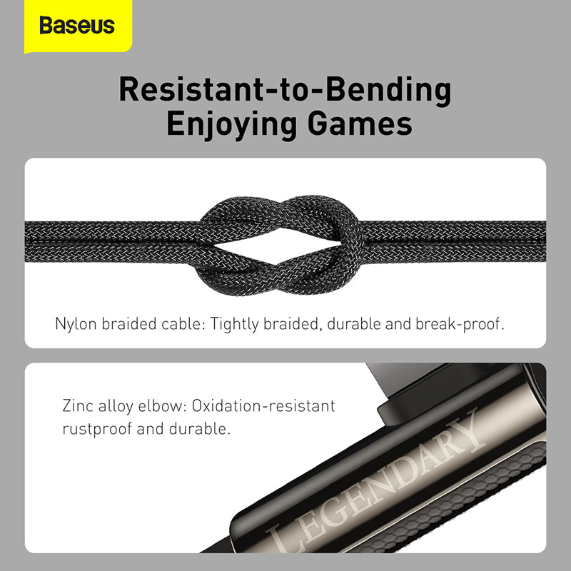 Baseus Legend Series Elbow Fast Charging Data Cable Type-C To iPhone Pd 20W