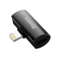 Baseus L46 Ip Male To Dual Ip Female Audio Connector Splitter Adapter for iPhone CAL46-01