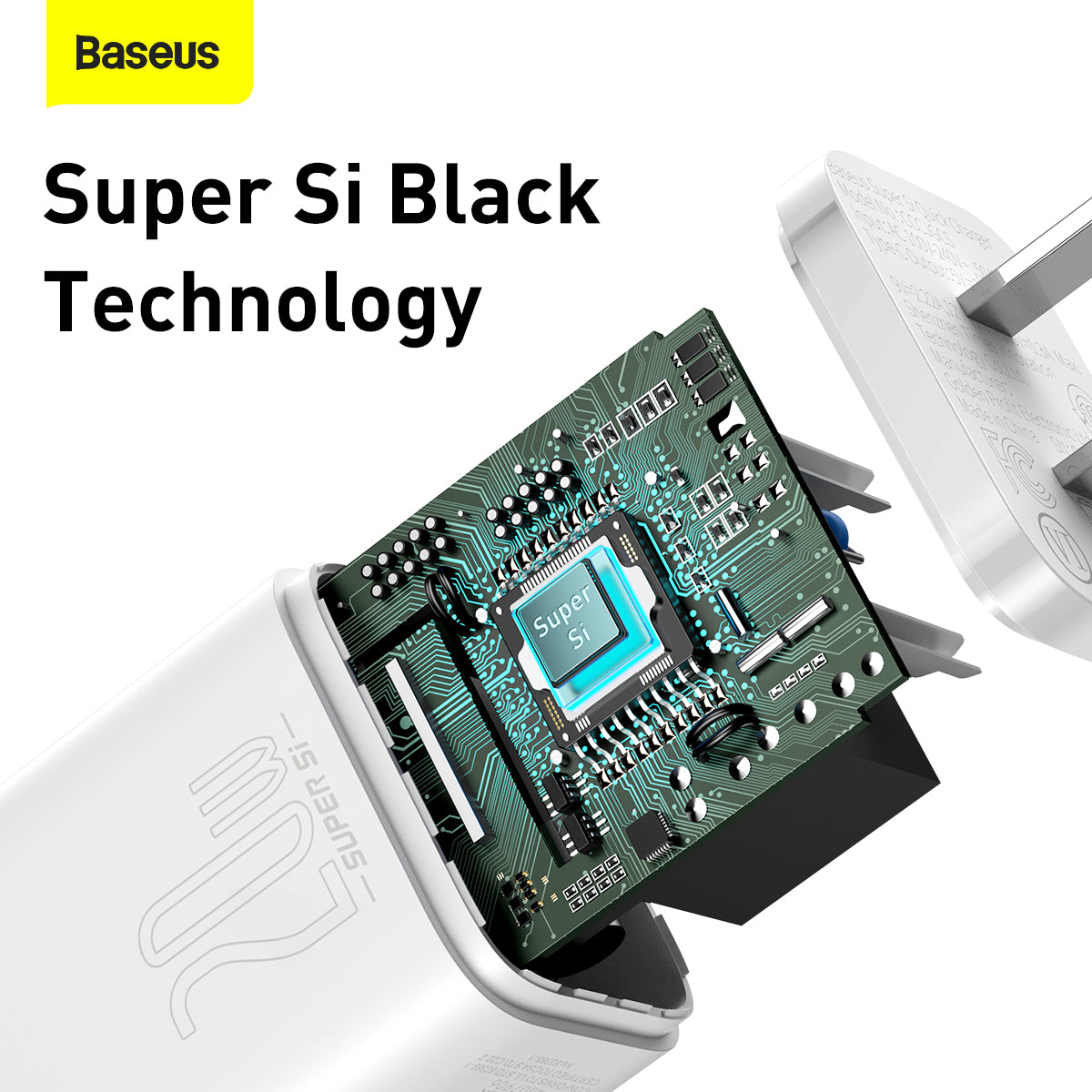 Baseus Super Si Quick Charger 1C 20W US Plug