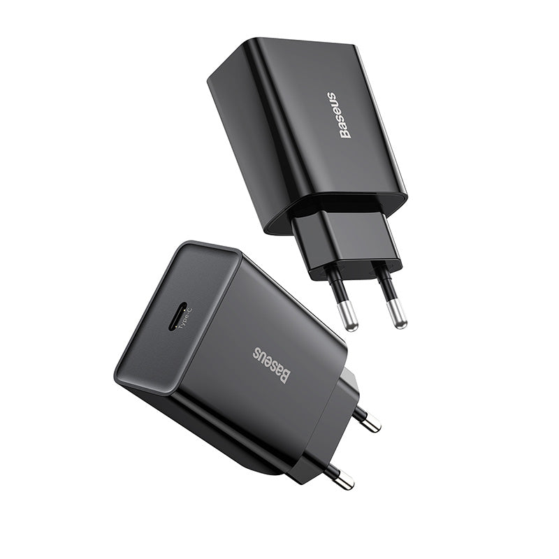 Baseus Speed Mini fast wall charger EU USB Type C 20W